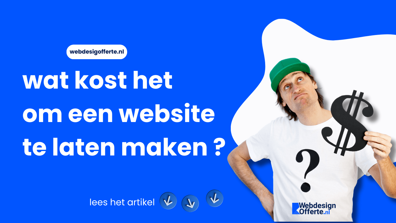 Wat kost het om een website te laten maken?