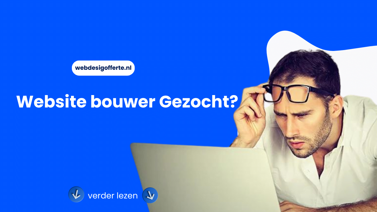 website bouwer gezocht