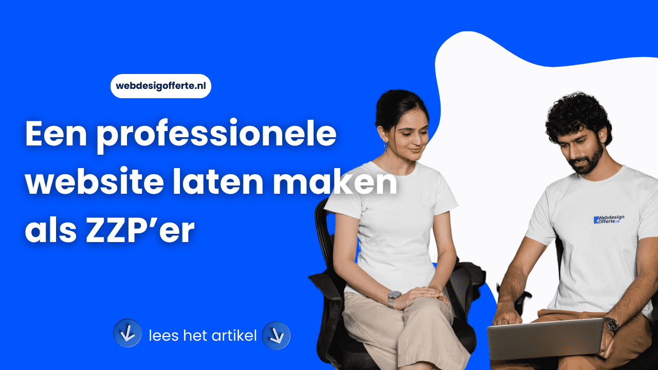 Een professionele website laten maken als ZZP'er
