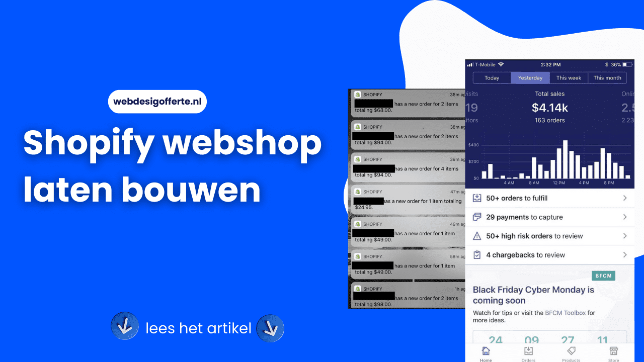 Shopify webshop laten maken